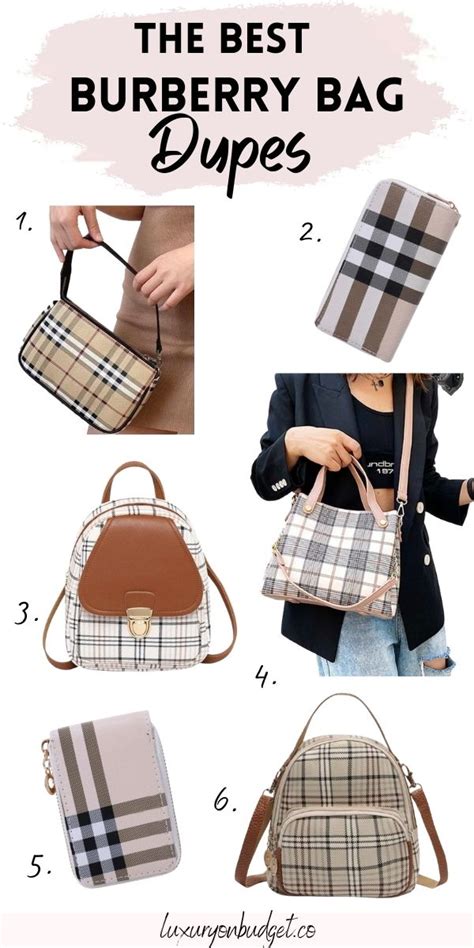 burberry purse dupe|knock off burberry wallet.